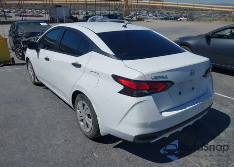 2021 Nissan Versa S Xtronic Cvt из США, поврежденный, VIN 3N1CN8DV7ML924403